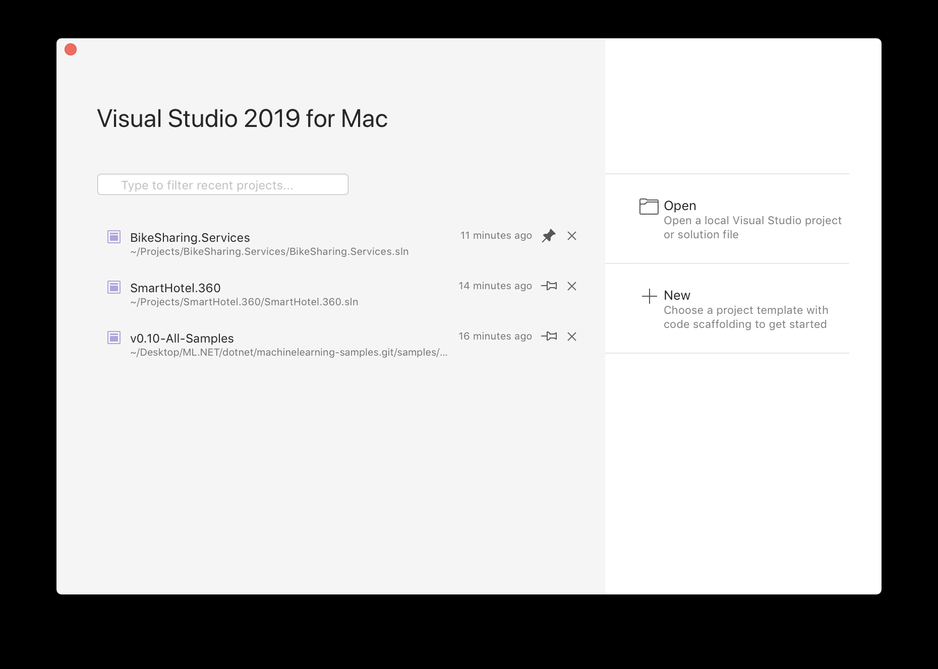 visual studo for mac vs for windows